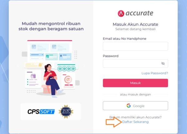 registrasi akun 